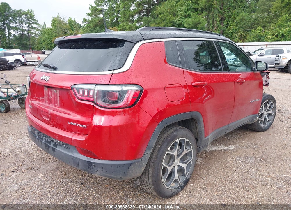 2024 JEEP COMPASS LIMITED 4X4 VIN: 3C4NJDCN8RT138029