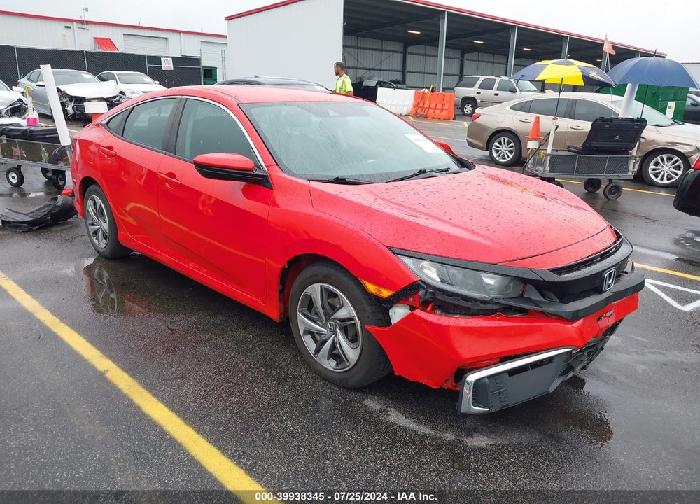 2019 HONDA CIVIC LX VIN: 2HGFC2F6XKH523700