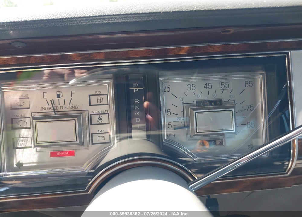 1987 MERCURY GRAND MARQUIS GS VIN: 2MEBM74F0HX706787