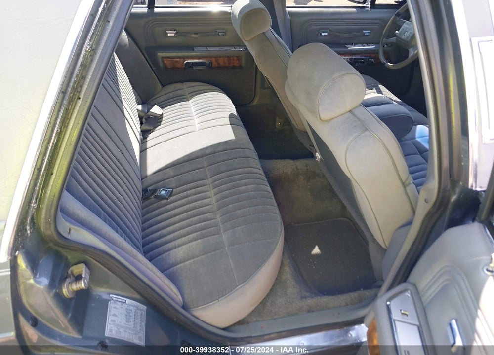 1987 MERCURY GRAND MARQUIS GS VIN: 2MEBM74F0HX706787