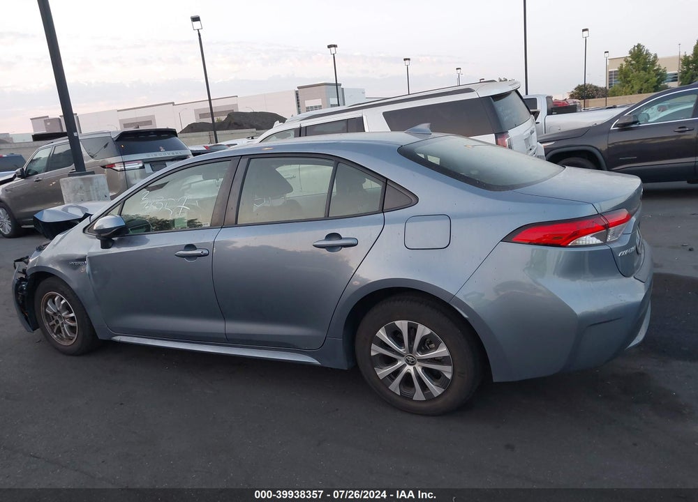2021 TOYOTA COROLLA HYBRID LE VIN: JTDEAMDE1MJ003053