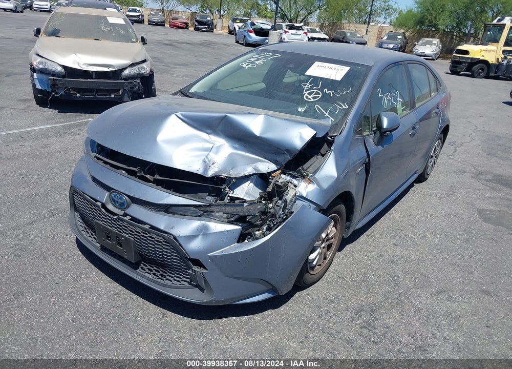 2021 TOYOTA COROLLA HYBRID LE VIN: JTDEAMDE1MJ003053