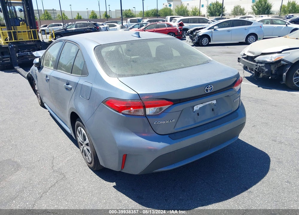 2021 TOYOTA COROLLA HYBRID LE VIN: JTDEAMDE1MJ003053