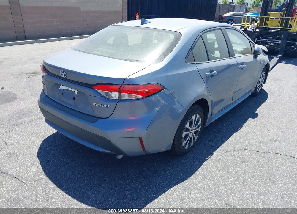 2021 TOYOTA COROLLA HYBRID LE VIN: JTDEAMDE1MJ003053