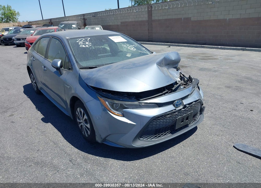2021 TOYOTA COROLLA HYBRID LE VIN: JTDEAMDE1MJ003053