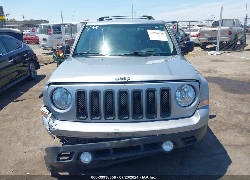 2017 JEEP PATRIOT SPORT FWD VIN: 1C4NJPBA1HD122808