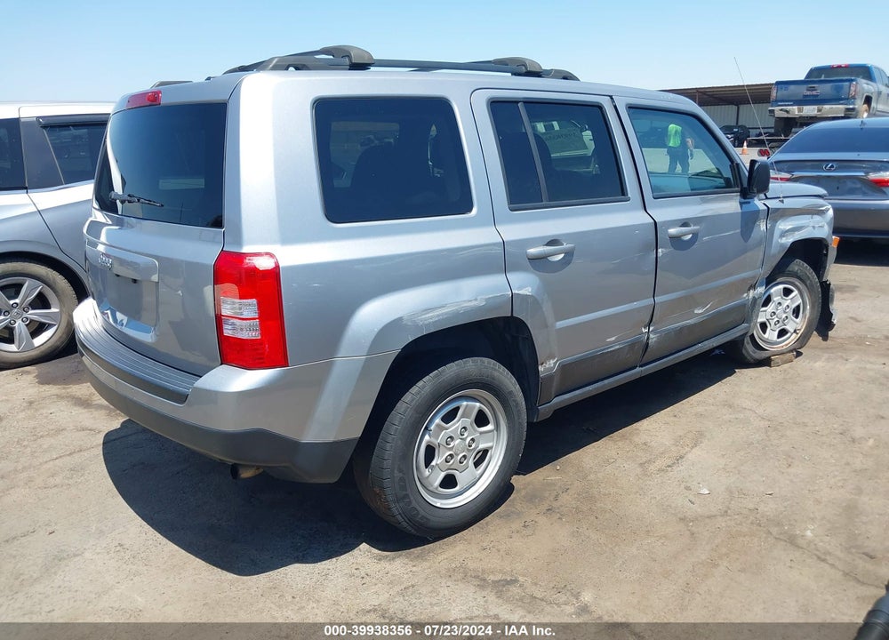 2017 JEEP PATRIOT SPORT FWD VIN: 1C4NJPBA1HD122808