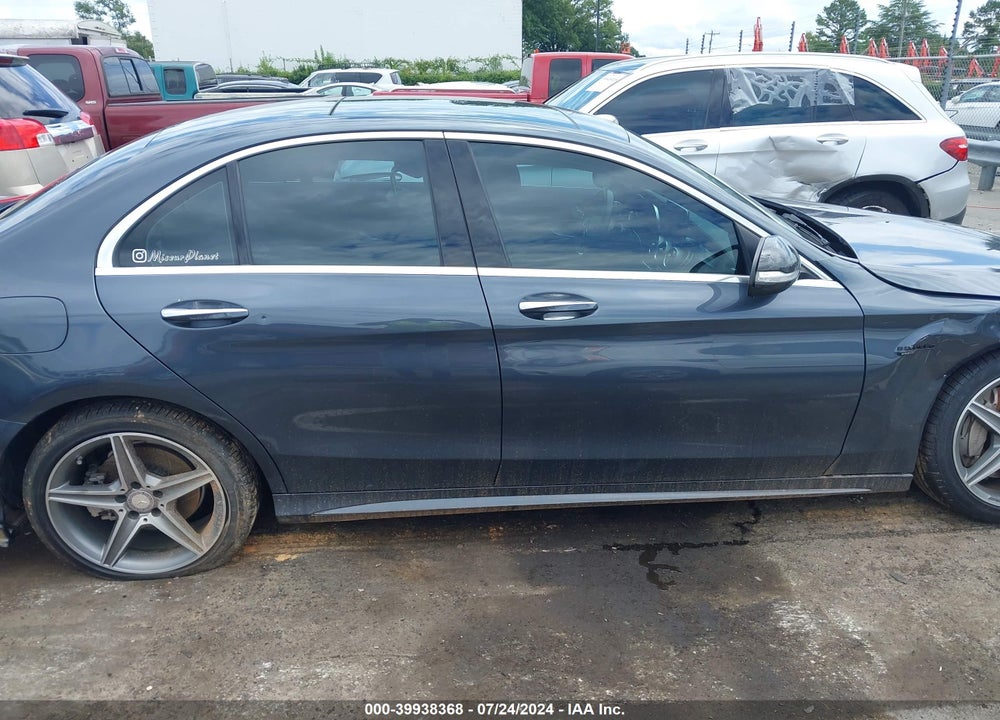 2015 MERCEDES-BENZ C 400 4MATIC VIN: 55SWF6GB7FU035453