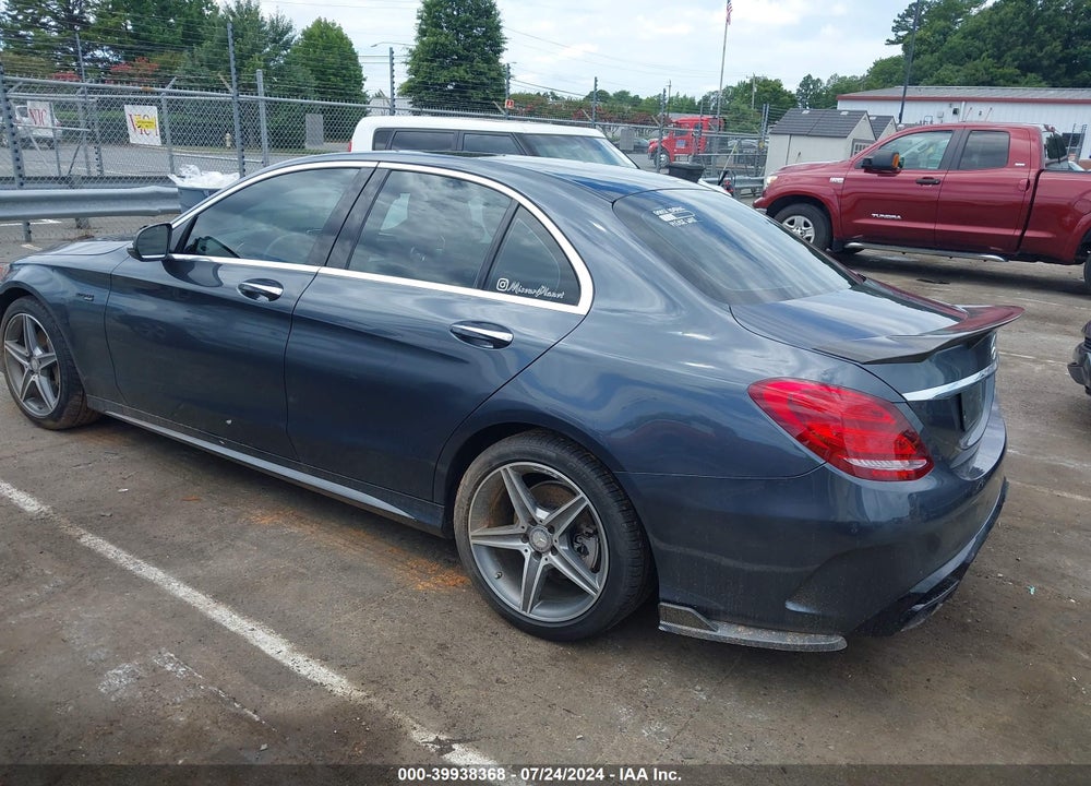 2015 MERCEDES-BENZ C 400 4MATIC VIN: 55SWF6GB7FU035453