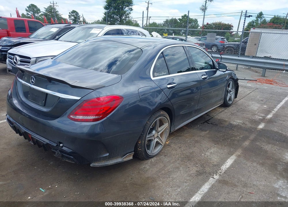 2015 MERCEDES-BENZ C 400 4MATIC VIN: 55SWF6GB7FU035453