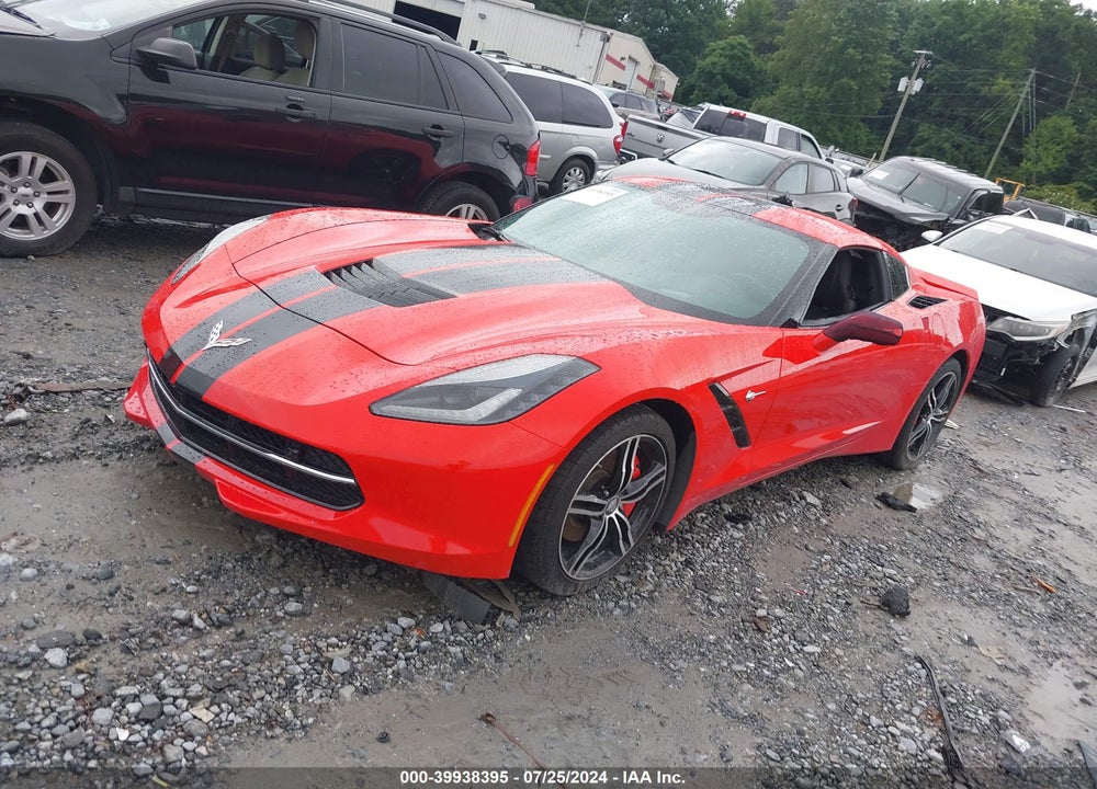 2016 CHEVROLET CORVETTE STINGRAY VIN: 1G1YF2D79G5108529