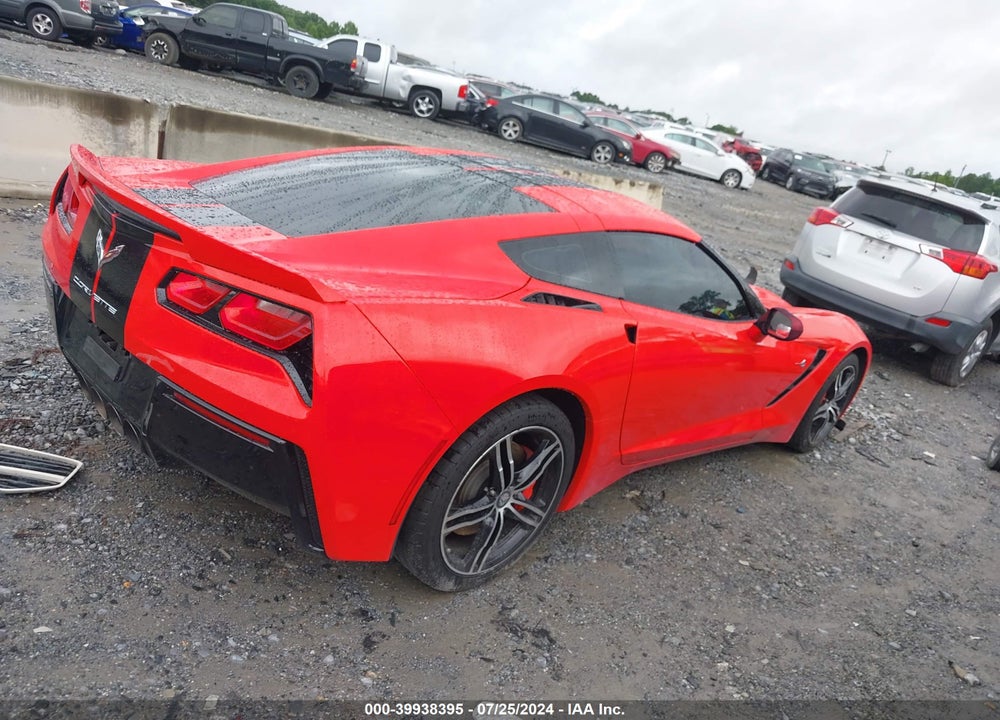 2016 CHEVROLET CORVETTE STINGRAY VIN: 1G1YF2D79G5108529