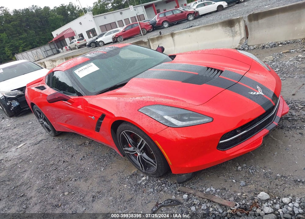 2016 CHEVROLET CORVETTE STINGRAY VIN: 1G1YF2D79G5108529