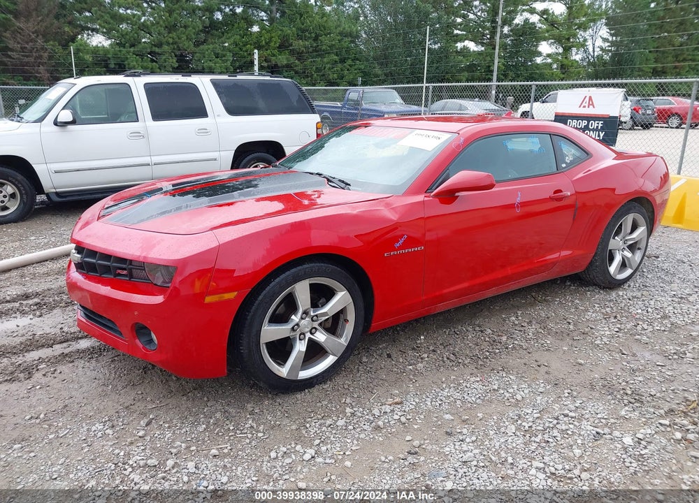 2012 CHEVROLET CAMARO 2LT VIN: 2G1FC1E39C9141582