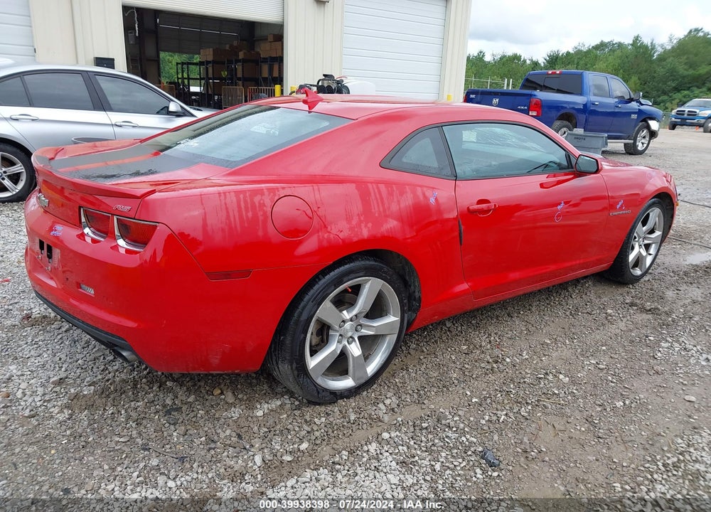 2012 CHEVROLET CAMARO 2LT VIN: 2G1FC1E39C9141582