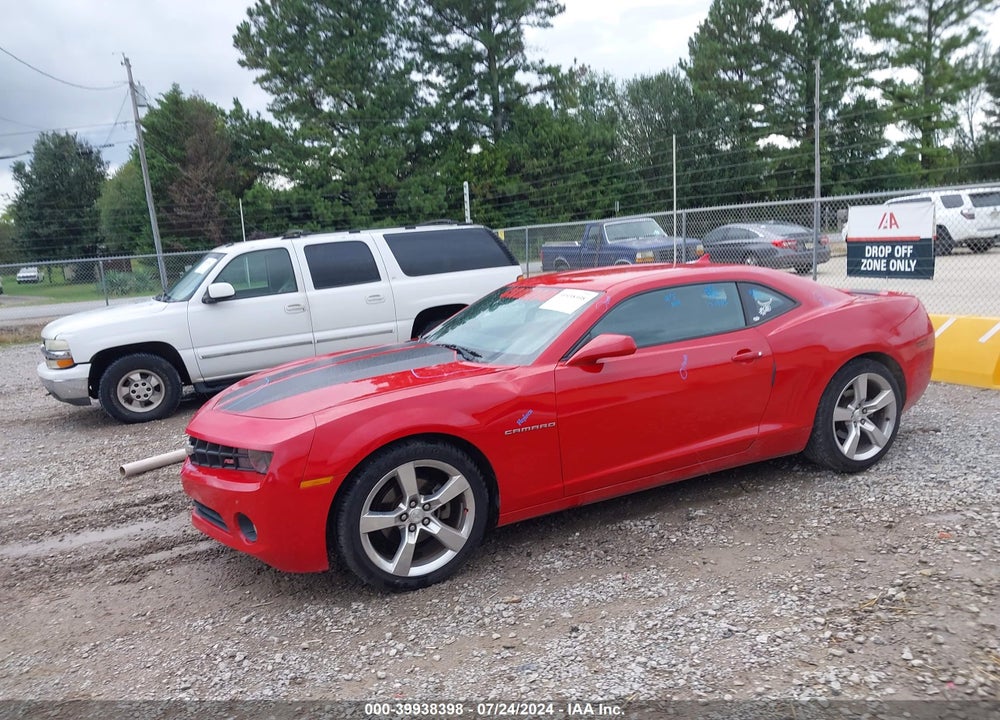 2012 CHEVROLET CAMARO 2LT VIN: 2G1FC1E39C9141582