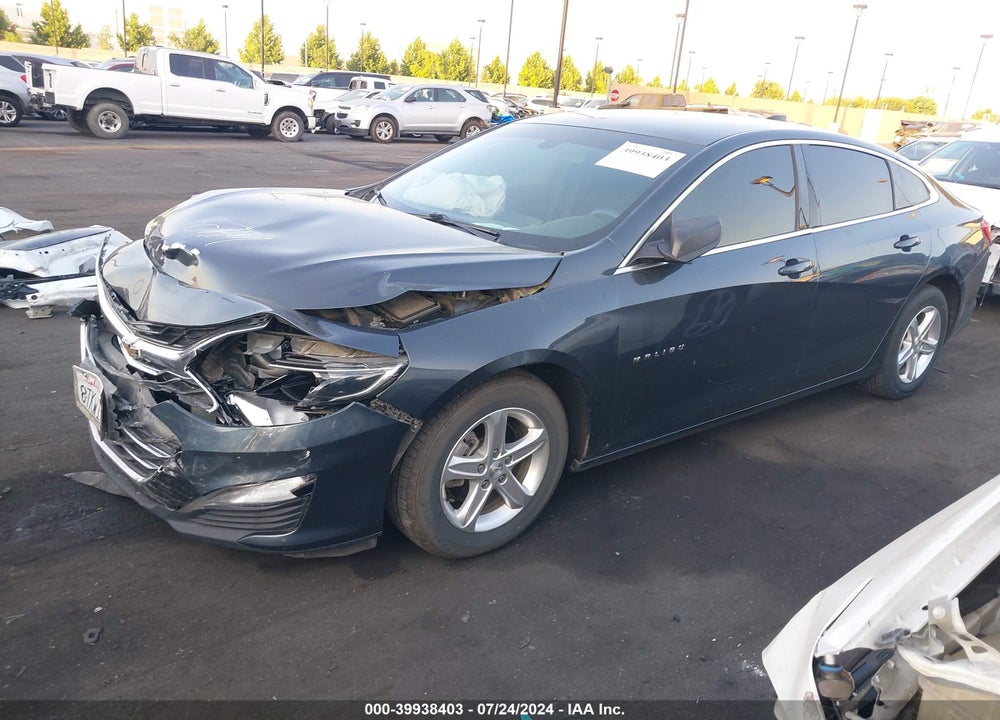 2020 CHEVROLET MALIBU FWD LS VIN: 1G1ZB5ST1LF156791
