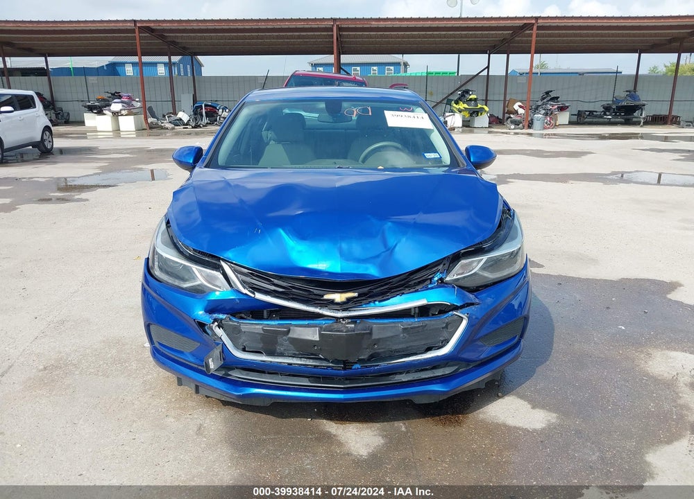 2018 CHEVROLET CRUZE LT AUTO VIN: 1G1BE5SMXJ7210324