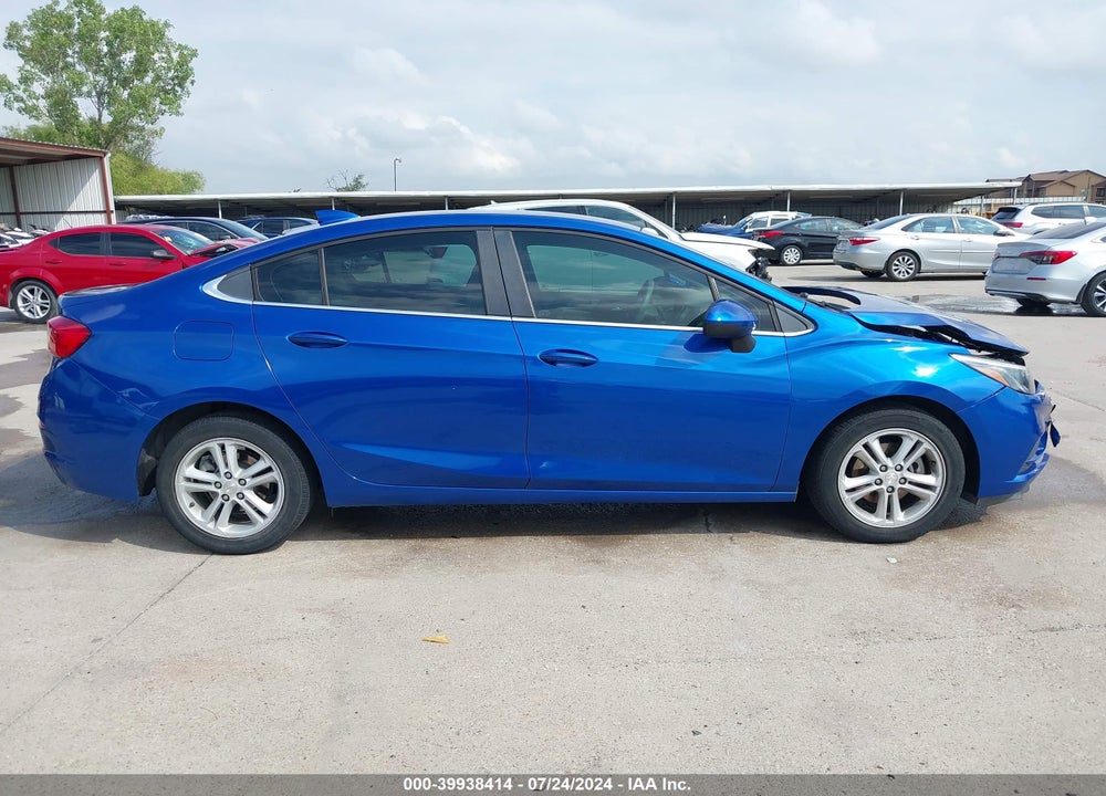 2018 CHEVROLET CRUZE LT AUTO VIN: 1G1BE5SMXJ7210324