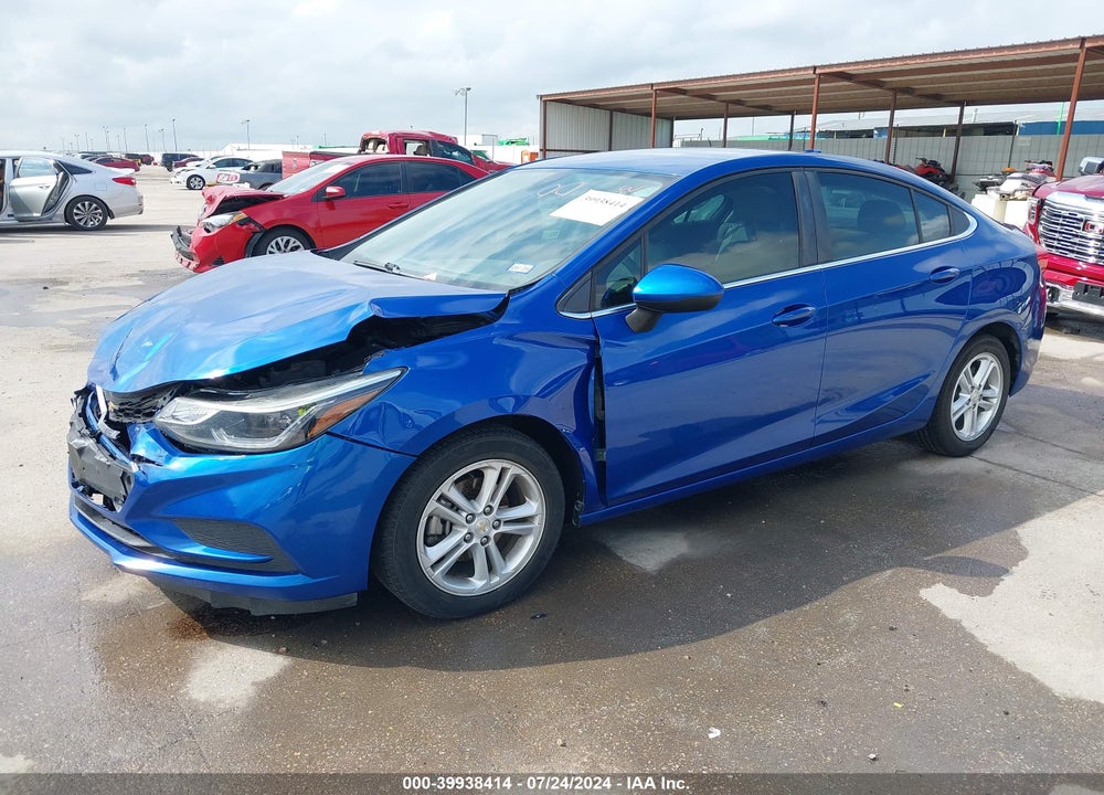 2018 CHEVROLET CRUZE LT AUTO VIN: 1G1BE5SMXJ7210324