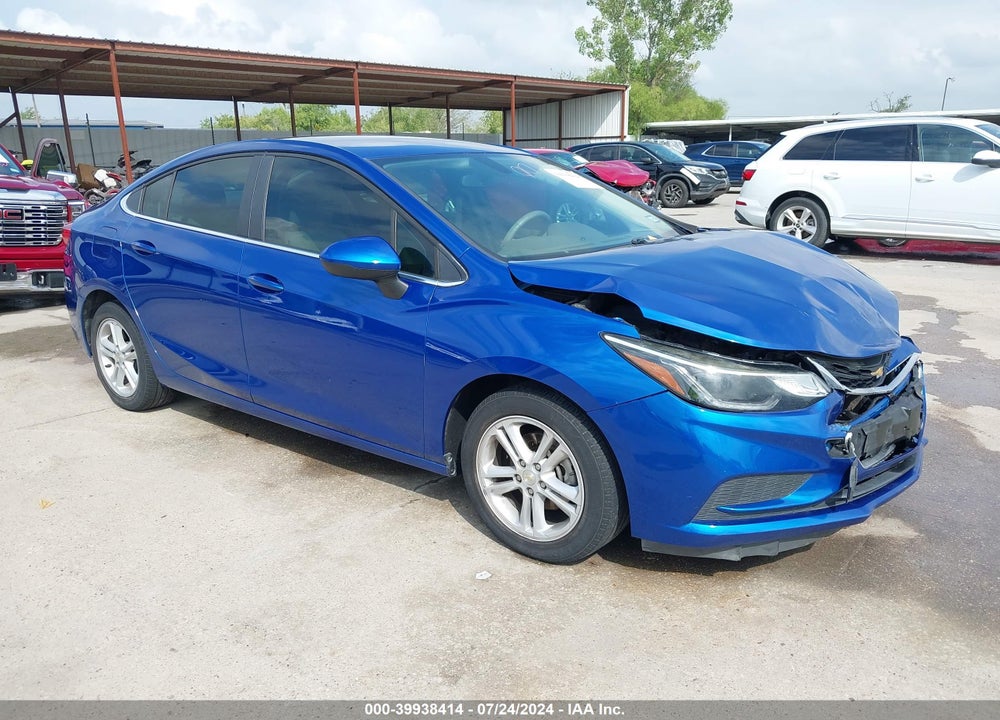 2018 CHEVROLET CRUZE LT AUTO VIN: 1G1BE5SMXJ7210324