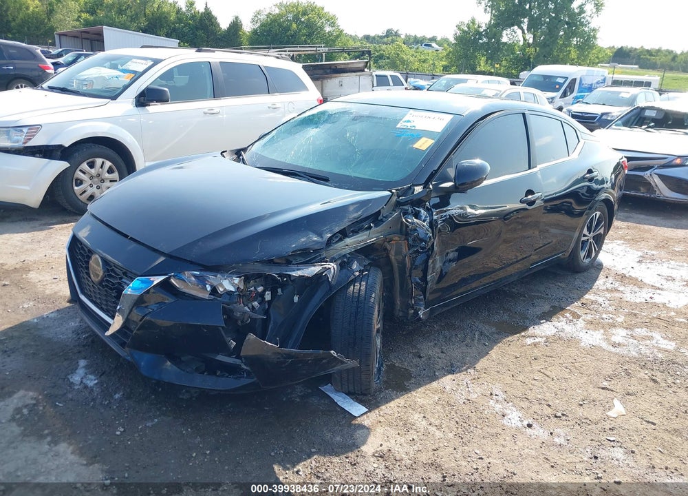 2021 NISSAN SENTRA SV XTRONIC CVT VIN: 3N1AB8CV8MY253103
