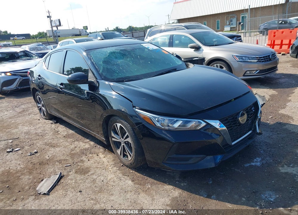 2021 NISSAN SENTRA SV XTRONIC CVT VIN: 3N1AB8CV8MY253103