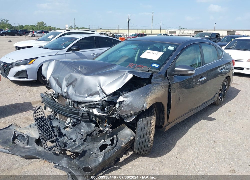 2019 NISSAN SENTRA SR VIN: 3N1AB7AP3KY333453