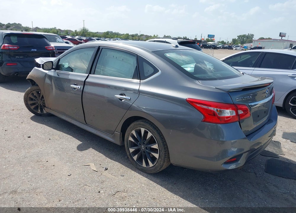 2019 NISSAN SENTRA SR VIN: 3N1AB7AP3KY333453