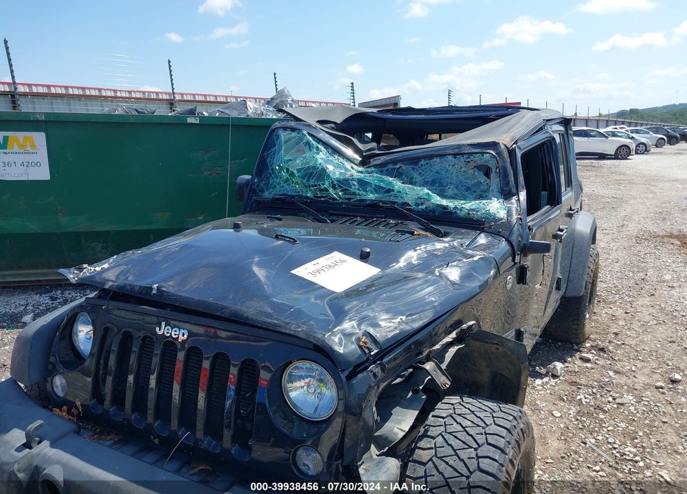 2015 JEEP WRANGLER UNLIMITED SPORT VIN: 1C4BJWDG1FL589101