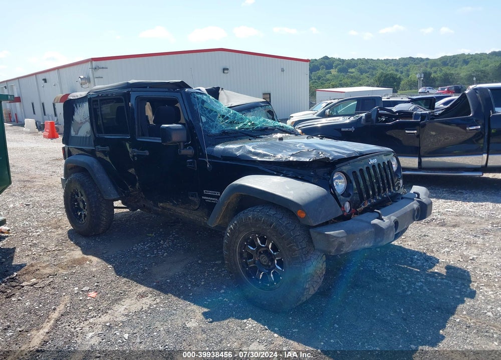 2015 JEEP WRANGLER UNLIMITED SPORT VIN: 1C4BJWDG1FL589101