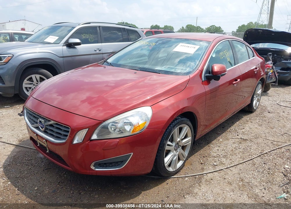 2012 VOLVO S60 T6/T6 R-DESIGN VIN: YV1902FH7C2141067