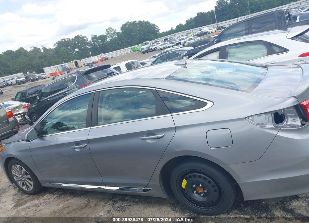 2016 HYUNDAI SONATA SPORT VIN: 5NPE34AF0GH276957