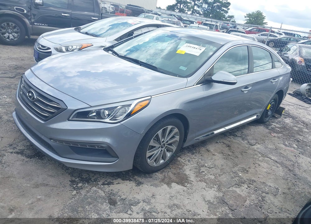 2016 HYUNDAI SONATA SPORT VIN: 5NPE34AF0GH276957