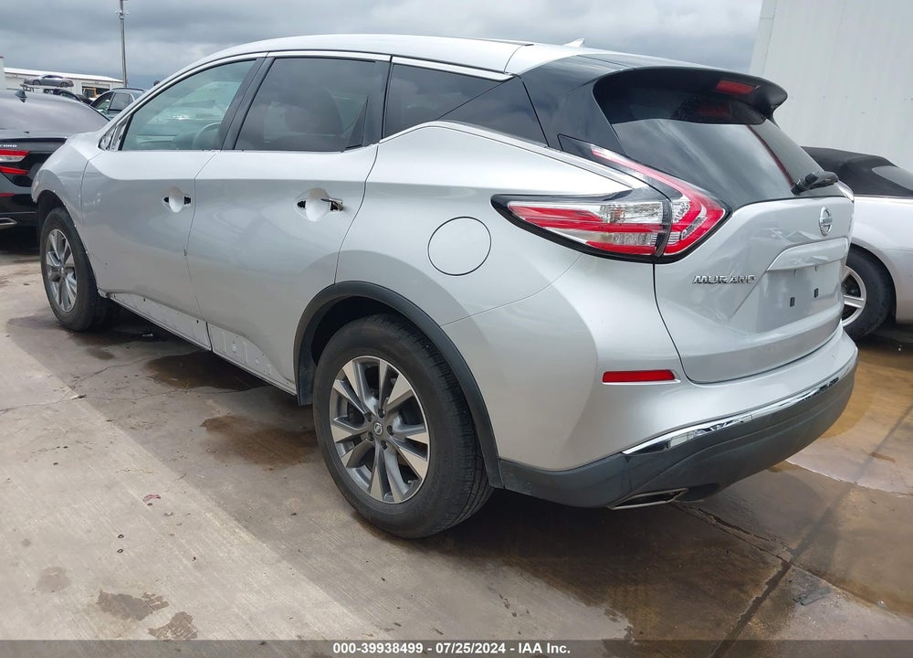 2016 NISSAN MURANO PLATINUM/S/SL/SV VIN: 5N1AZ2MG5GN119894