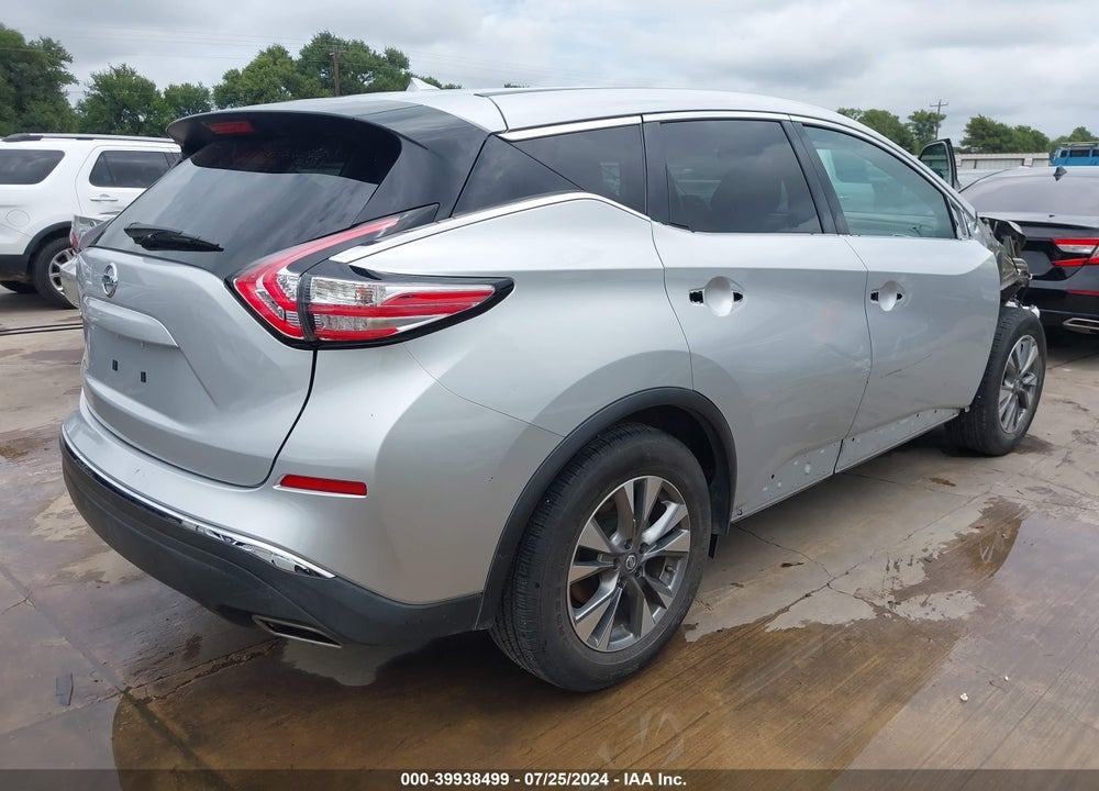2016 NISSAN MURANO PLATINUM/S/SL/SV VIN: 5N1AZ2MG5GN119894