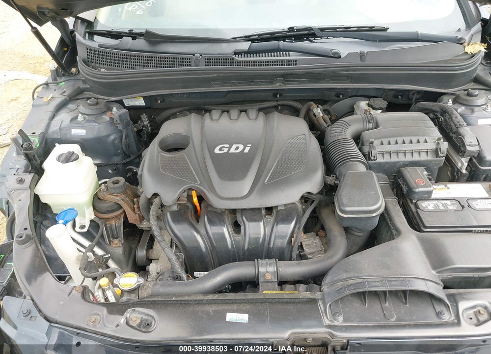 2011 HYUNDAI SONATA GLS VIN: 5NPEB4ACXBH122130