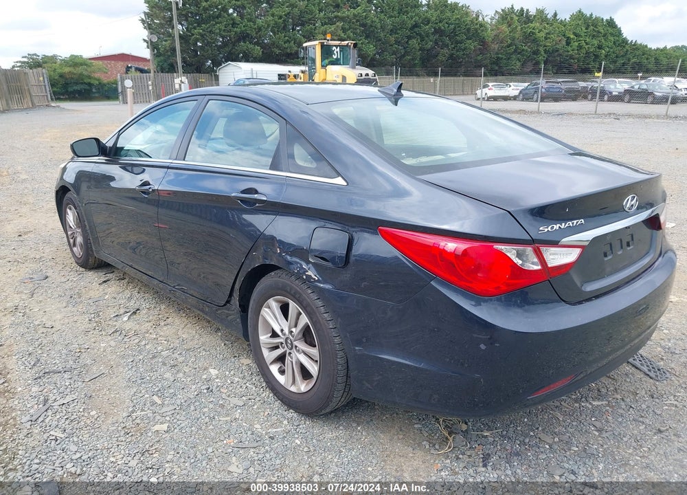 2011 HYUNDAI SONATA GLS VIN: 5NPEB4ACXBH122130