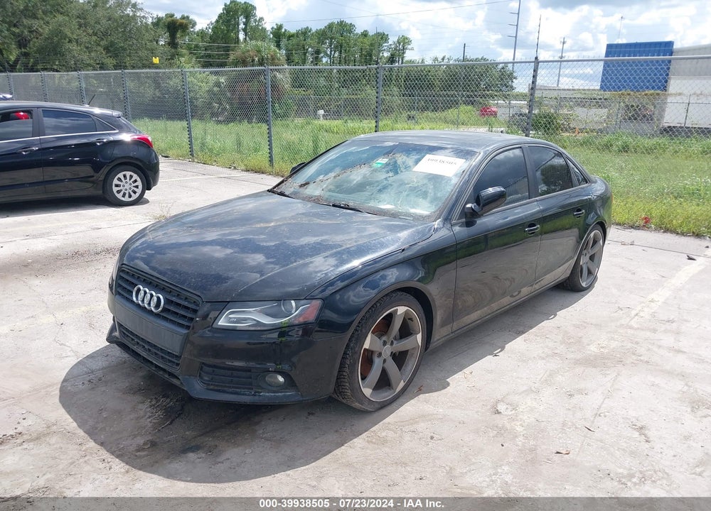 2011 AUDI A4 2.0T PREMIUM VIN: WAUEFAFL2BN053801