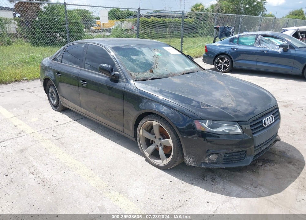 2011 AUDI A4 2.0T PREMIUM VIN: WAUEFAFL2BN053801