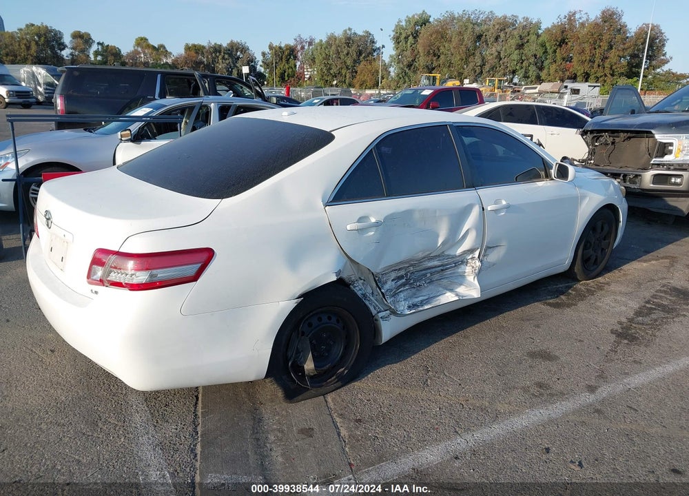 2010 TOYOTA CAMRY LE VIN: 4T4BF3EKXAR003194