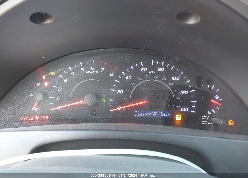 2010 TOYOTA CAMRY LE VIN: 4T4BF3EKXAR003194