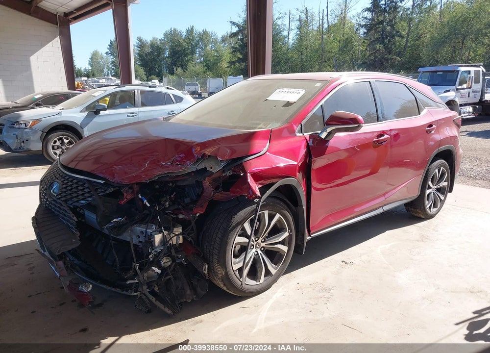 2022 LEXUS RX 350 VIN: 2T2HZMDA3NC331361