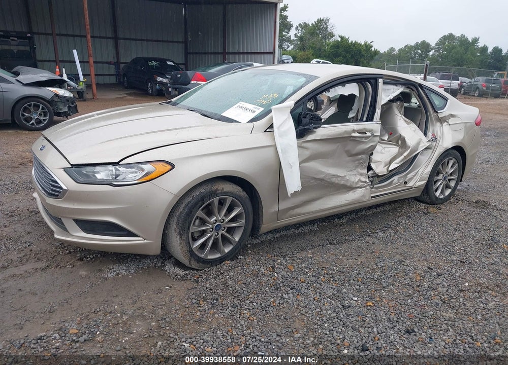 2017 FORD FUSION SE VIN: 3FA6P0HD7HR236644