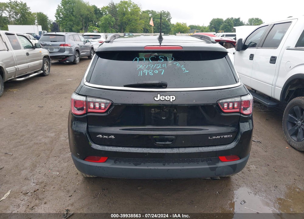 2020 JEEP COMPASS LIMITED 4X4 VIN: 3C4NJDCB5LT119807
