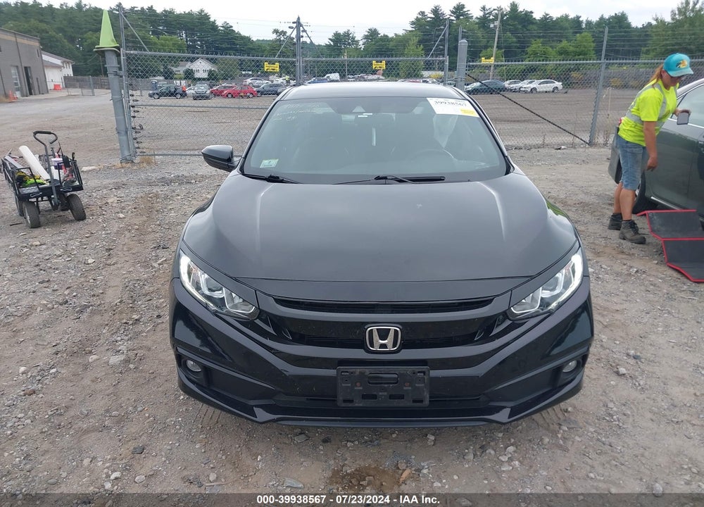 2019 HONDA CIVIC SPORT VIN: 2HGFC2F81KH556098