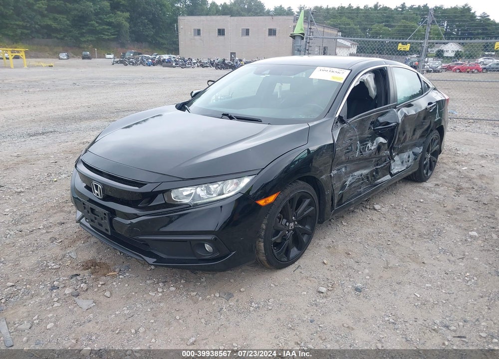 2019 HONDA CIVIC SPORT VIN: 2HGFC2F81KH556098