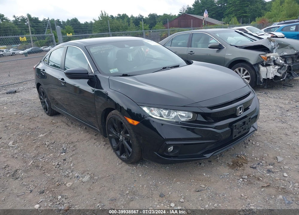2019 HONDA CIVIC SPORT VIN: 2HGFC2F81KH556098