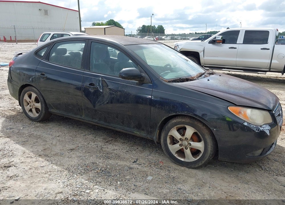 2008 HYUNDAI ELANTRA GLS/SE VIN: KMHDU46D38U529031