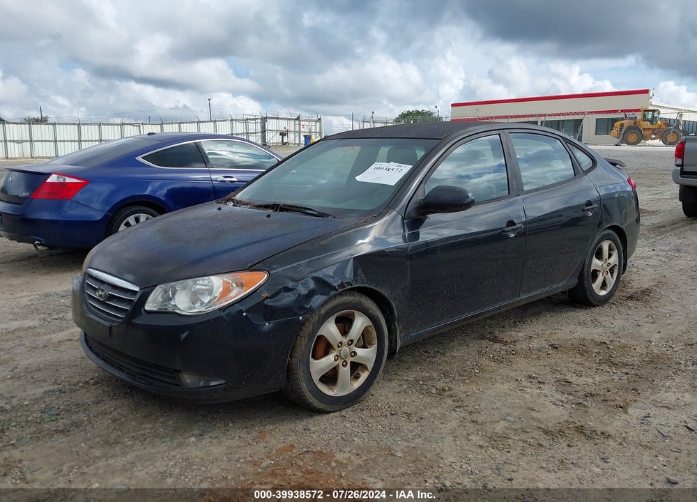 2008 HYUNDAI ELANTRA GLS/SE VIN: KMHDU46D38U529031